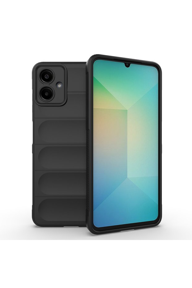 Samsung Galaxy A07 Case with Camera Protection, Hollow Patterned Lux Ethnic Silicone