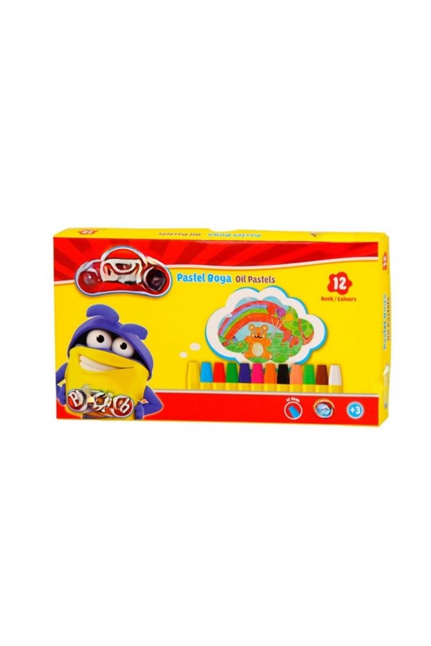 12 Colors Crayons