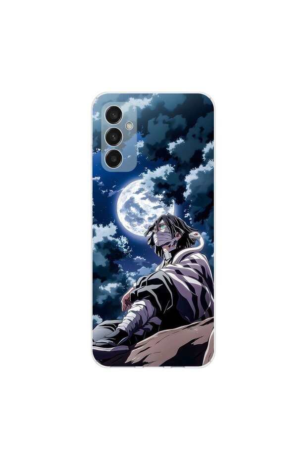 Samsung Galaxy M23 Compatible Anime 4/4 Design Transparent Case
