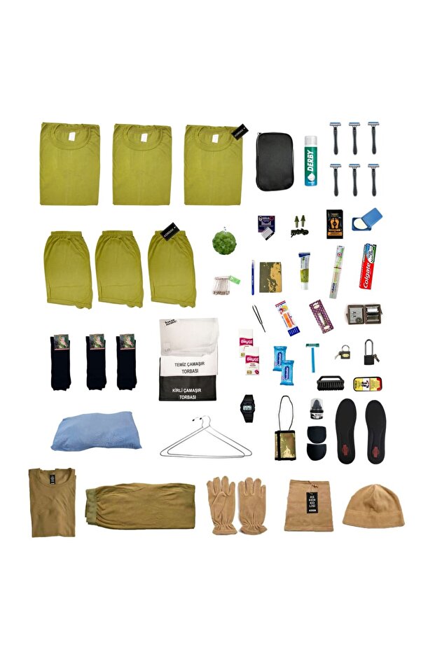 3-Piece Gendarmerie Winter Full Military Equipment Set