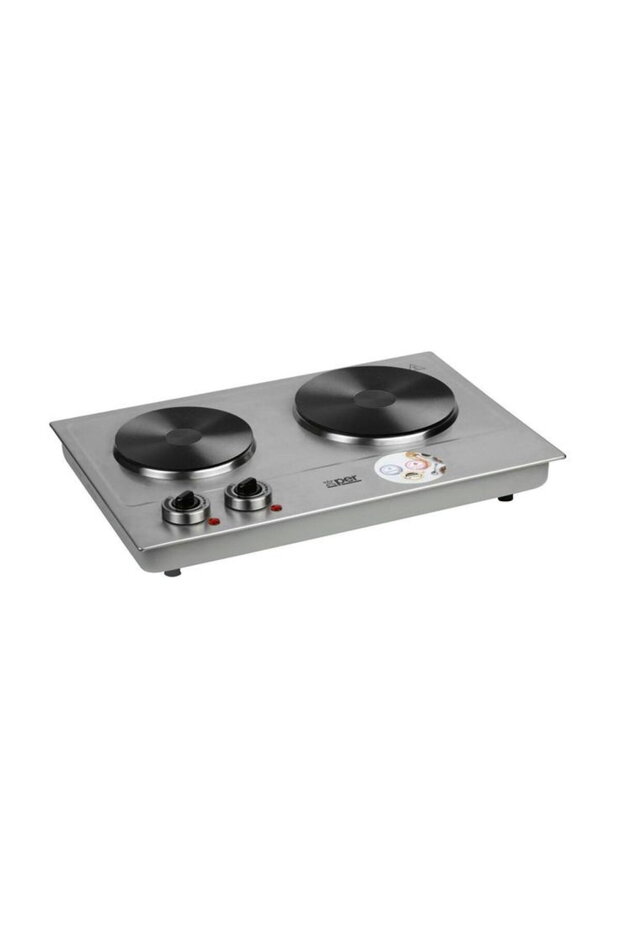 Xper Electric Stove Double Heating Plate, 2500 Watts, Steel