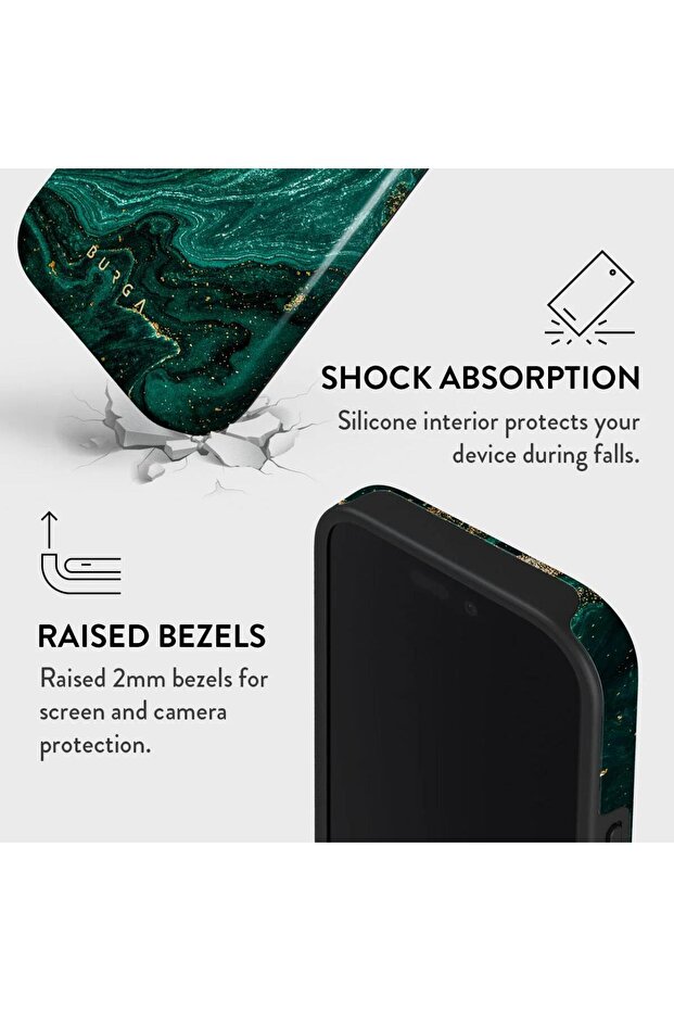 Husa Dual Layer Emerald Pool iPhone 16 Pro Max - 4