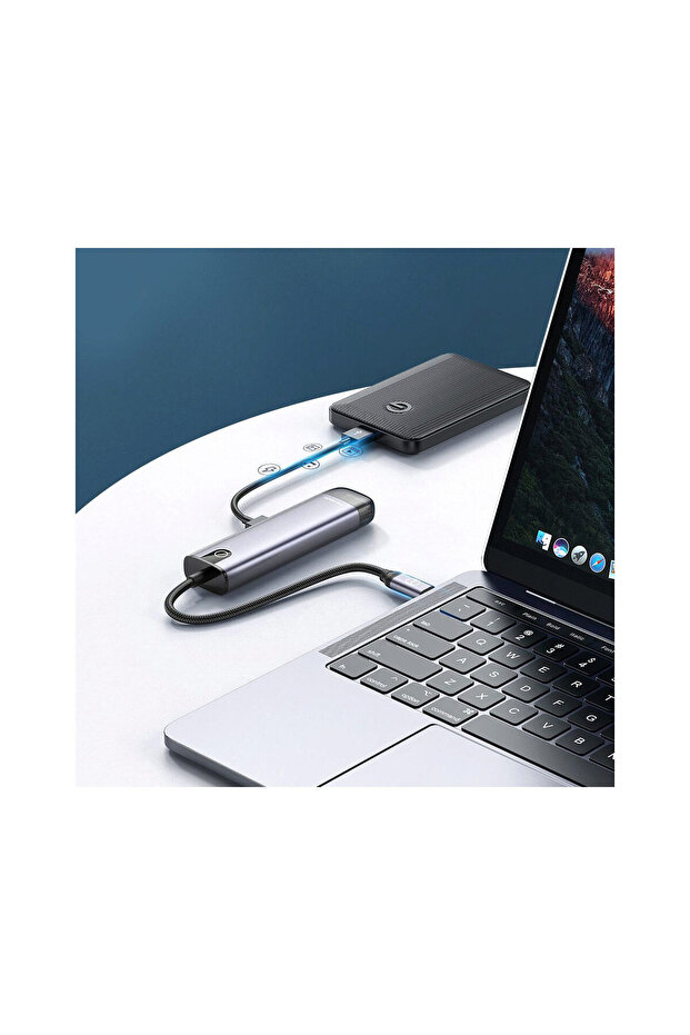 Multihub Type-C 5 in 1 Grey - 4
