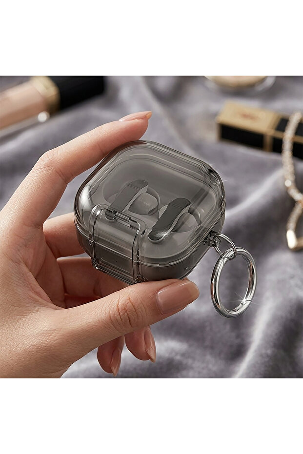 حافظة Galaxy Buds 4 Pro مع ميزة الحماية القابلة للقفل من ميكا سموكد