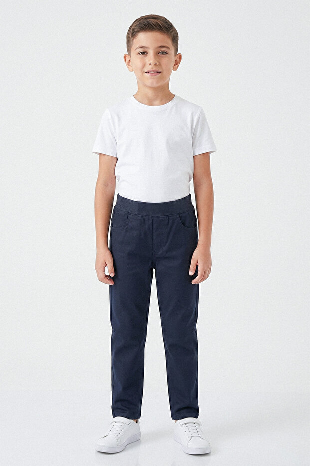 Elastic Waist Camisole Children's School Pants - 26Y 1075