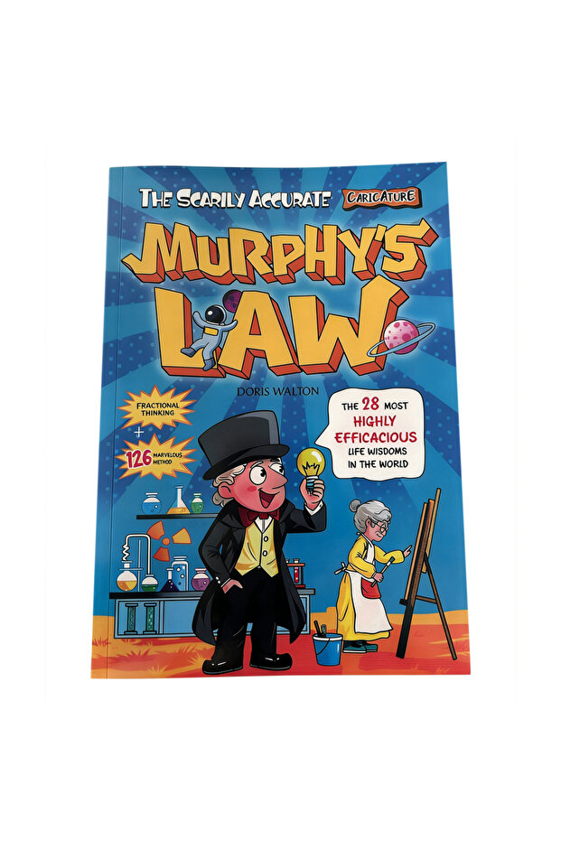 1book Murphy's Law Learning Book For Kids 8-12 Years Illustrated Fun Educational Concepts for Builds