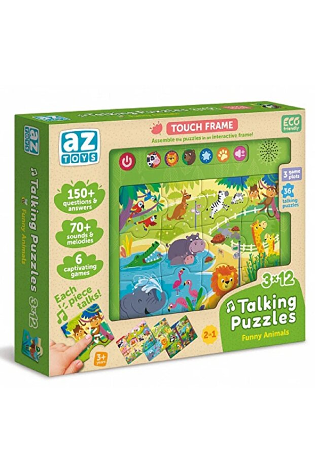 Talking Puzzle - Funny Animals