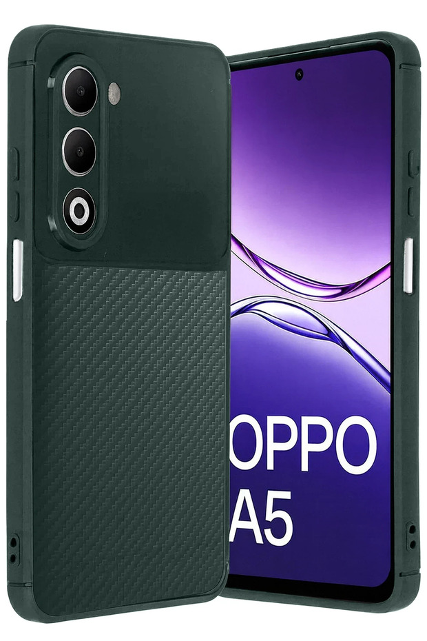 Ilkeshop New A5 4g Auto Focus Carbon Cover - (211050) Dark Green