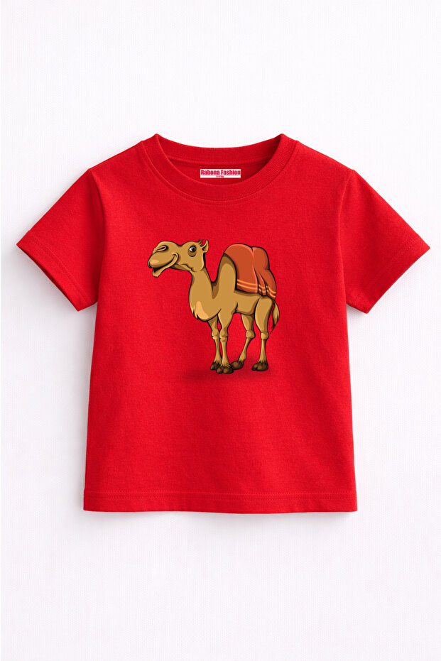 Desert Friendly Camel Kids T-Shirt