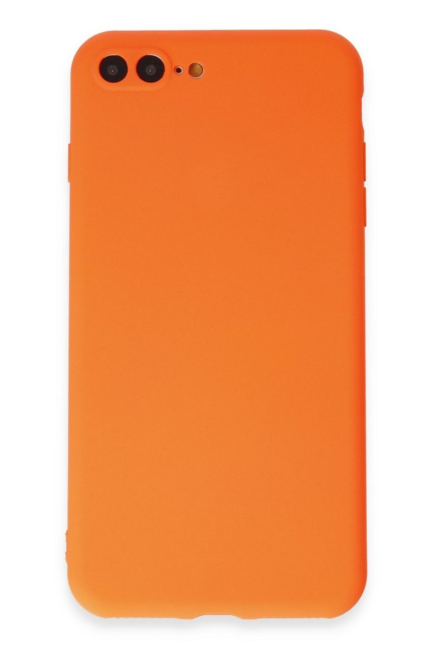 Ilkeshop New iPhone 7 Plus Case First Silicone (103001) - Orange
