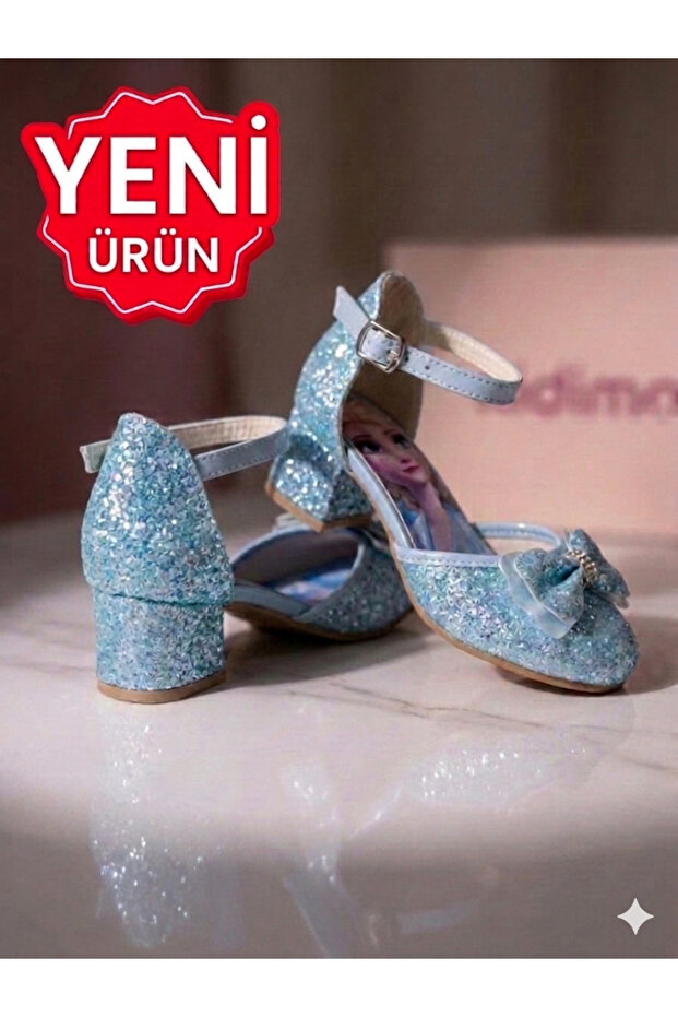 Girls' Mini-Heel Comfortable Princess Shoes