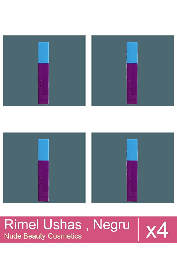 Set 4x Rimel Ushas , Negru - 1