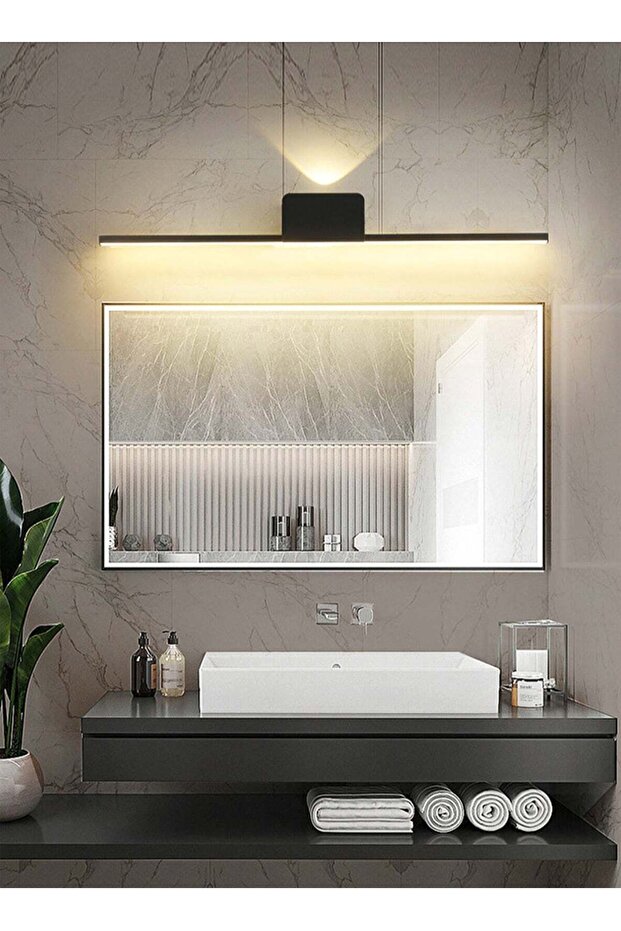 Bathroom Wall Sconce Lights Black - LED Bathroom Vanity Lights Over Mirror Wall Lighting