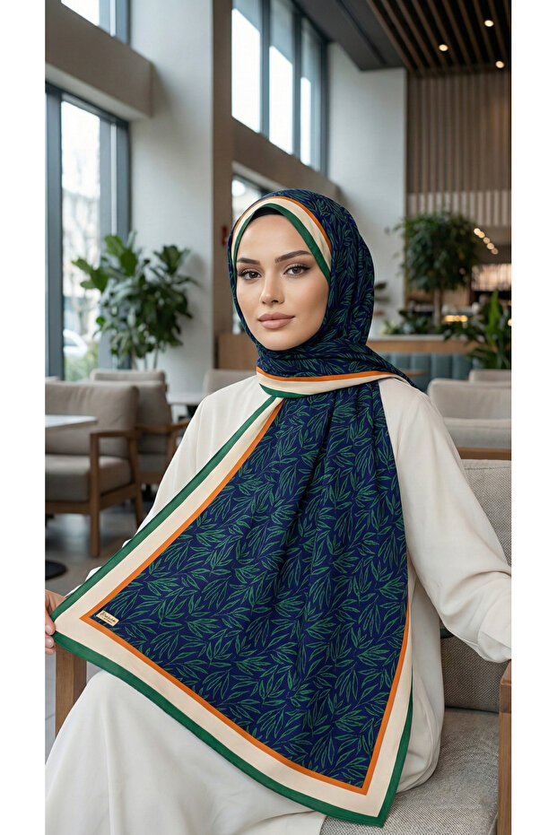 Patterned Soft Shawl - 017