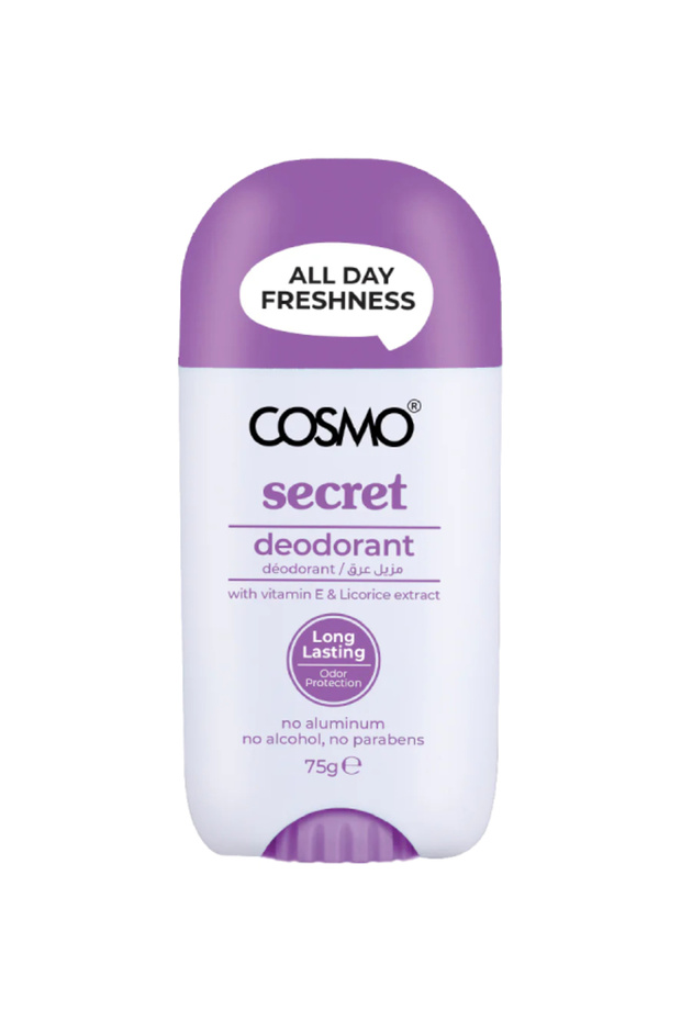 COSMO Secret Deodorant for Women – All Day Freshness, Long-Lasting Odor Protection, 75g | Gentle on Skin, Feminine Fragrance, Daily Use
