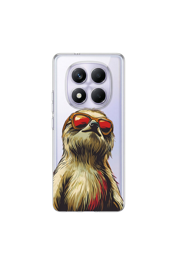 حافظة شفافة متوافقة مع Redmi Note 14 Pro بتصميم Cool Animal 10