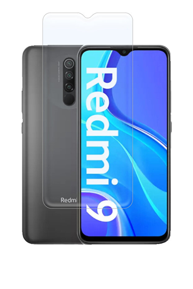 واقي شاشة نانو لامع عالي الدقة متوافق مع هاتف Xiaomi Redmi 9، حماية مرنة ضد الكسر 9H