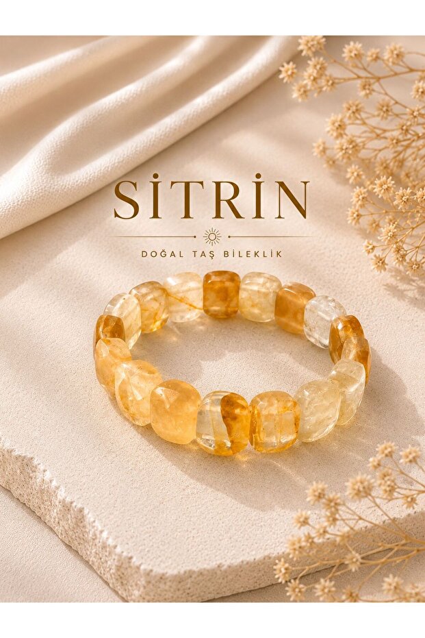 Citrine Natural Stone Bracelet