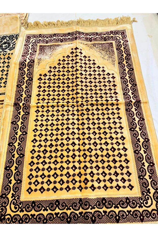 سجادة صلاة تركي 6 ملي- زخرفة اسلامية - 70*120