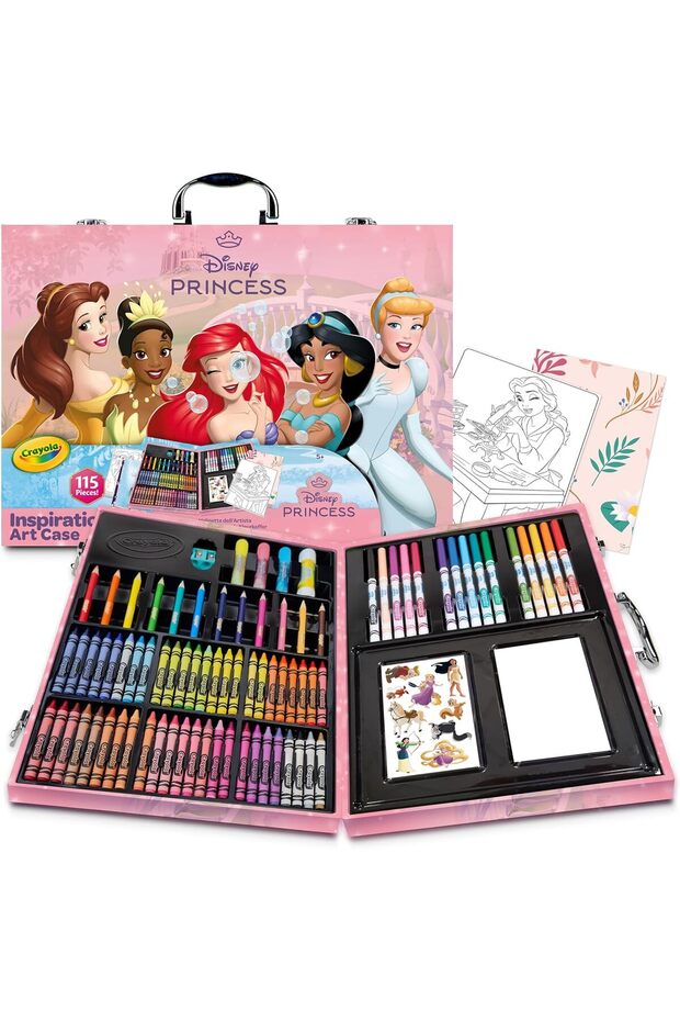 Inspirational Art Case Disney Princess - 115 Pieces