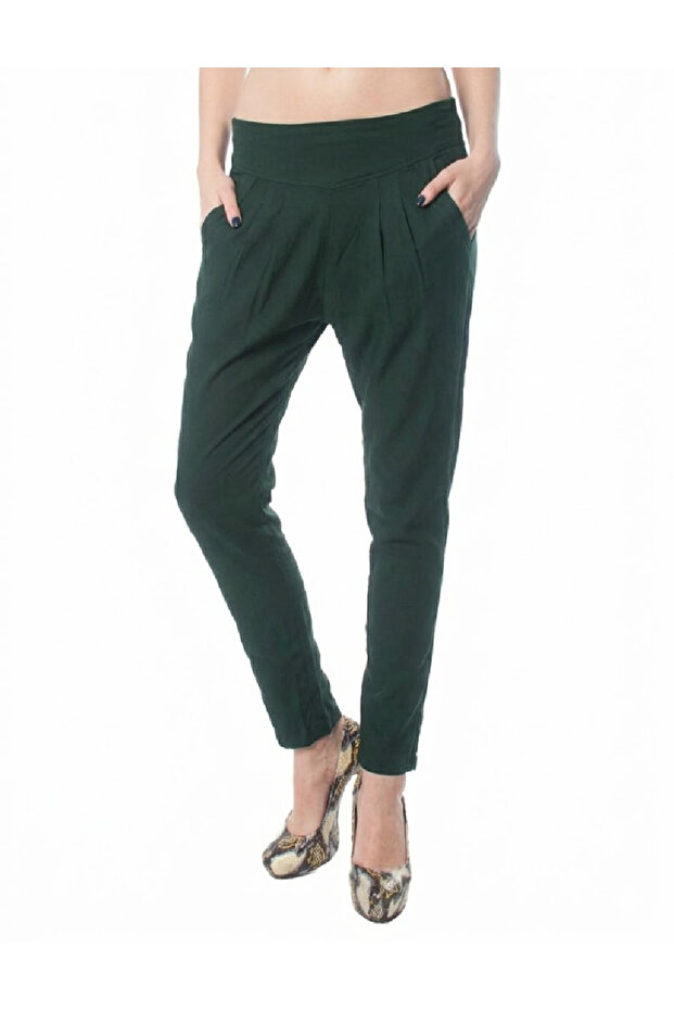 Pantaloni, Verde - 1