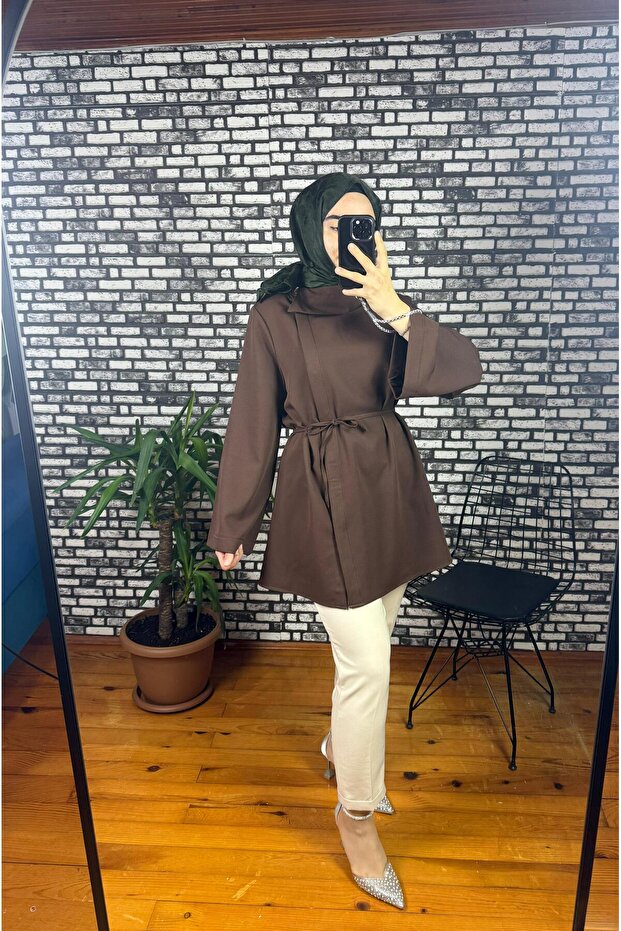 Dora Jacket with Tie-Up Detail, Standard Size
