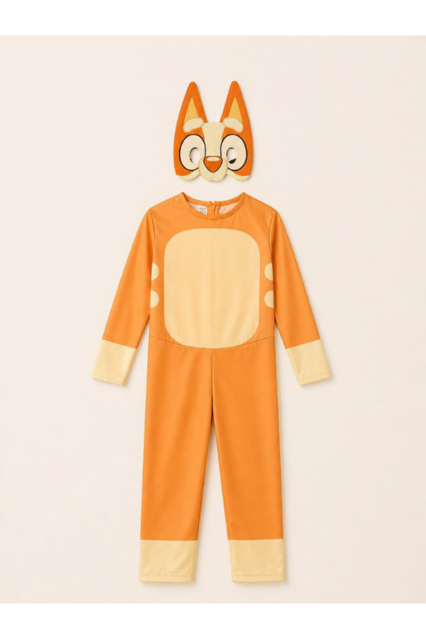 Bluey Cashless Kids Costume - Orange