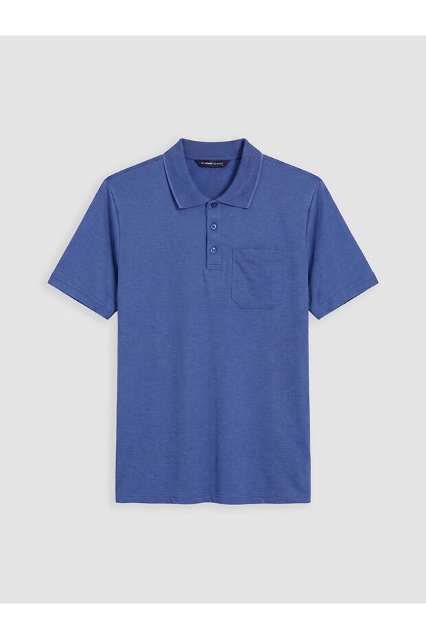 Polo Neck Pique Men's T-Shirt