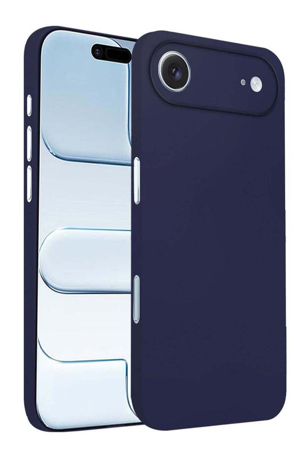 0.3mm Ultra Thin Air Skin Case for iPhone 17 Air – Feather Light Slim Back Cover - Deep Blue-1