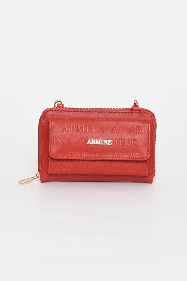 Modern Red Laser Detailed Women's Shoulder Bag Stylish and Convenient Shoulder Strap Bag