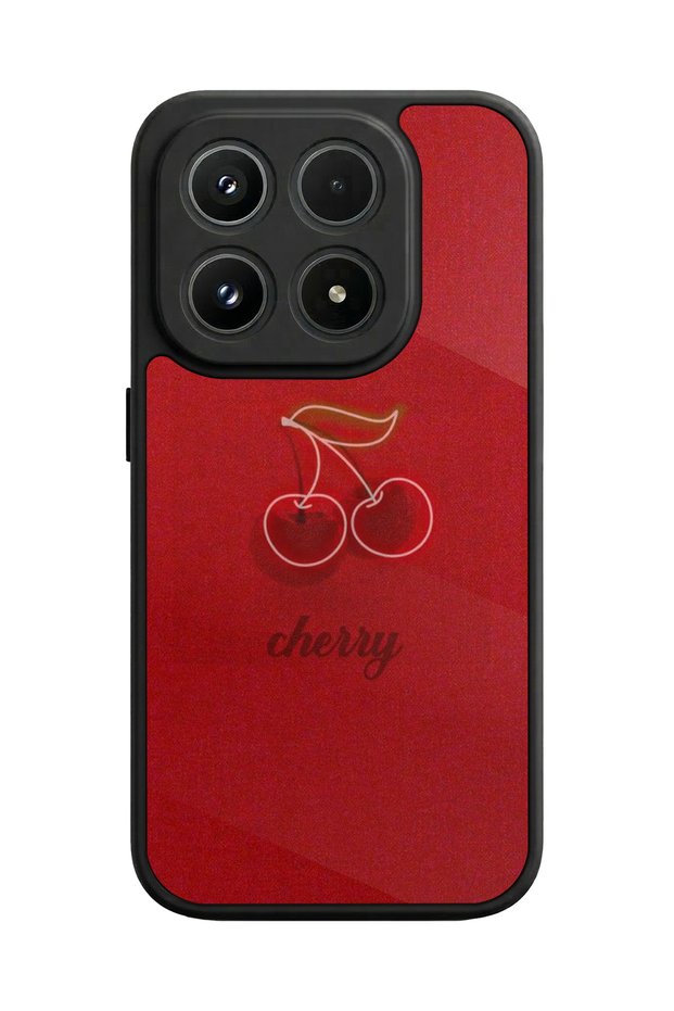 Xlaomi Mi 17 5g Compatible Cherry Design Glossy Premium Case