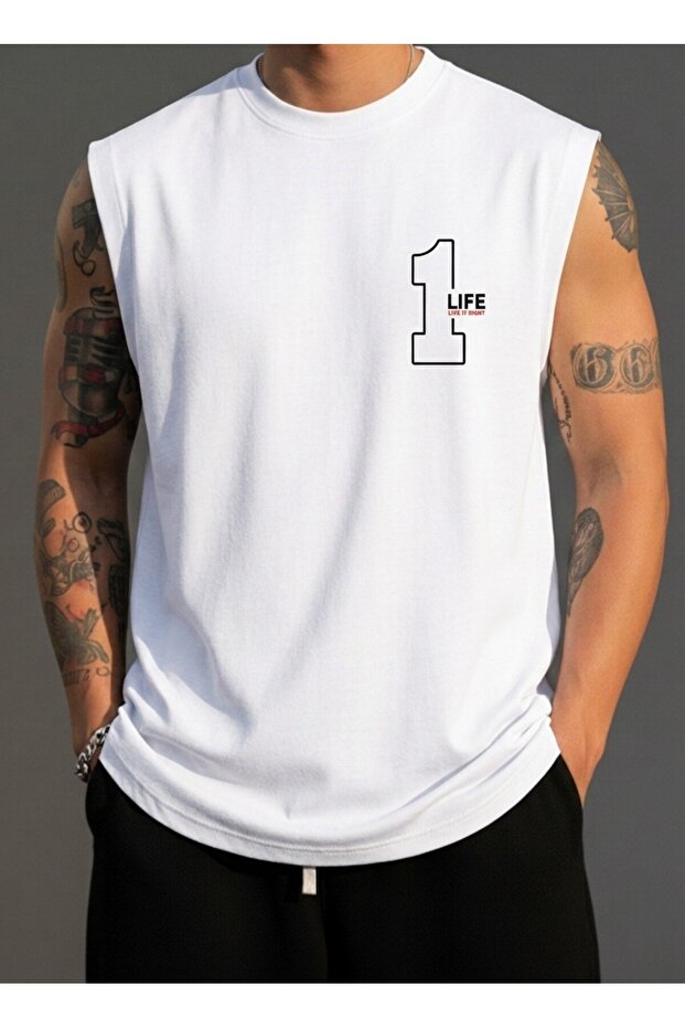 Men's Zero Sleeve Sleeveless Mix Series Athlete T-Shirt