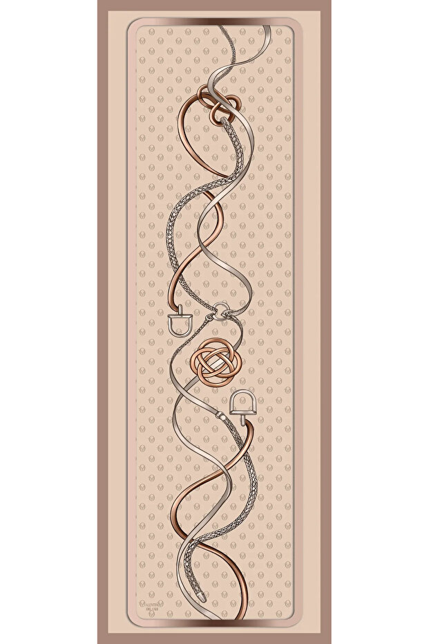 Lina Series Chain Pattern Shawl