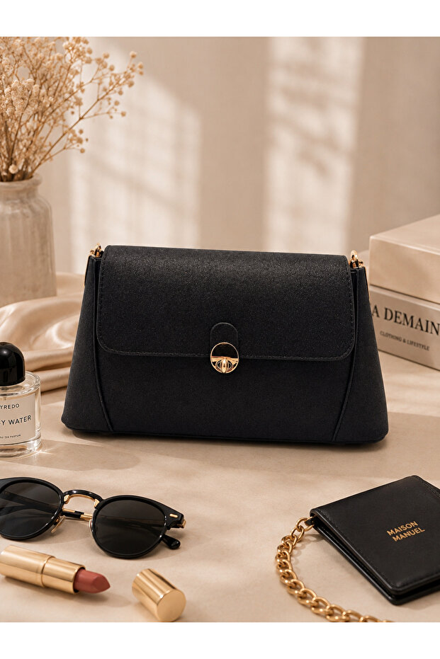 Mirella Leather Women's Bag Glittery