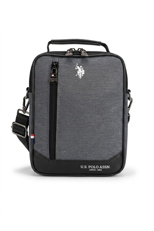 Gray Men's Çapras Chest and Shoulder Bag Plcpr26084