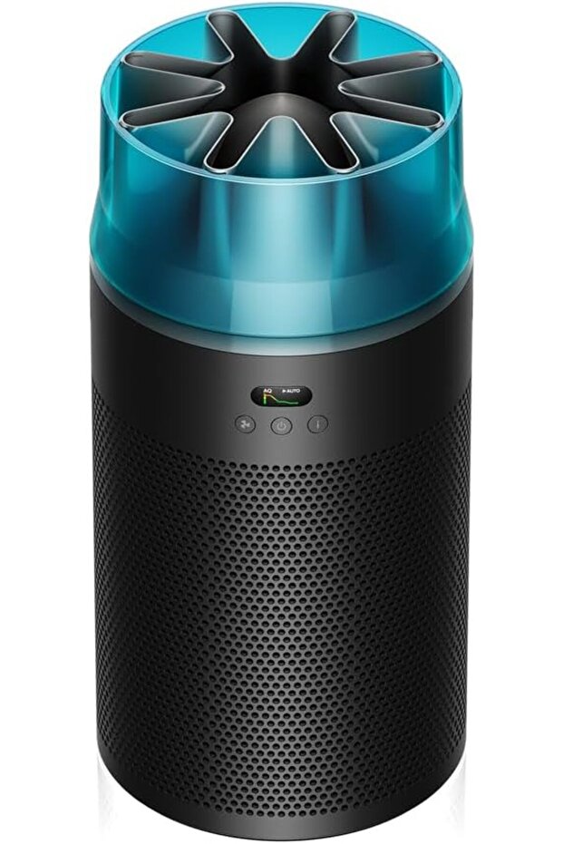 HushJet™ Purifier Compact (Black/Teal) | Air Purifier