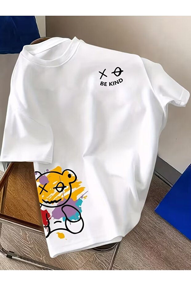 Unisex Comfortable Fit Tshrit Mixed Printed Tshirt