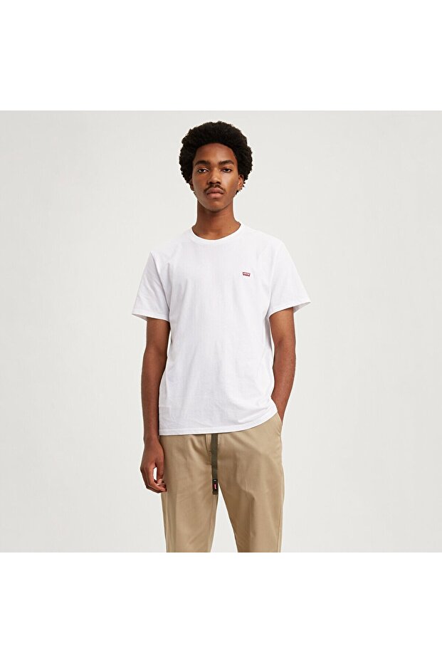 Levi's Ss Original Hm Tee Tr Cotton Beyaz Erkek Tişört