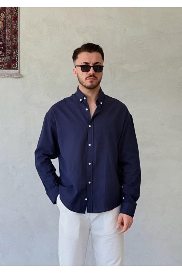 Oversize Fresh Linen Shirt