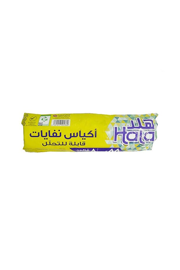 Trash Bags Hala Light Bio 8g 1 Roll x 12 Count