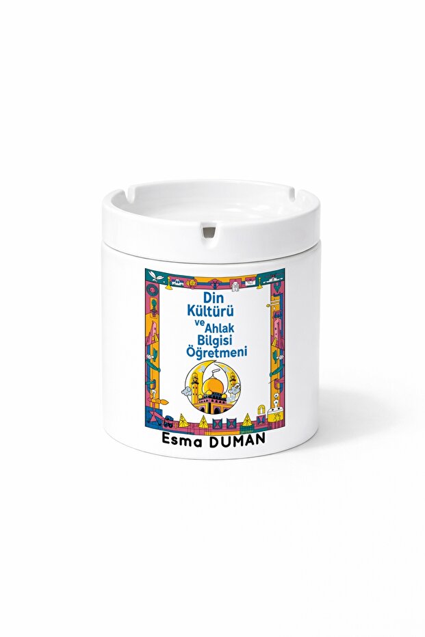 Religion Culture and Moral Knowledge Teacher Profession Printed Ashtray Ashtray Gift