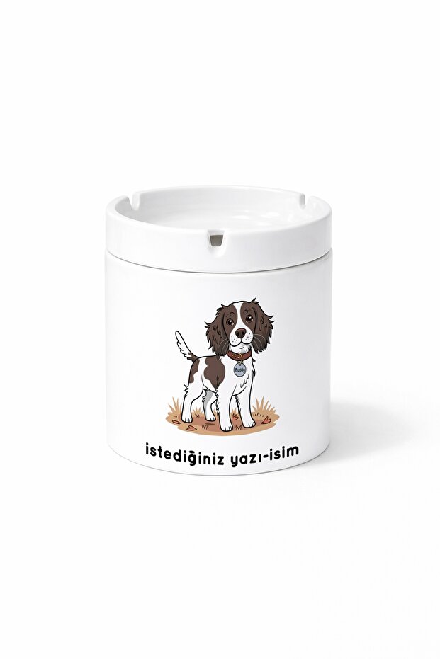 Animal English Springer Spaniel British Dog Printed Ash Tray Ashtray Gift