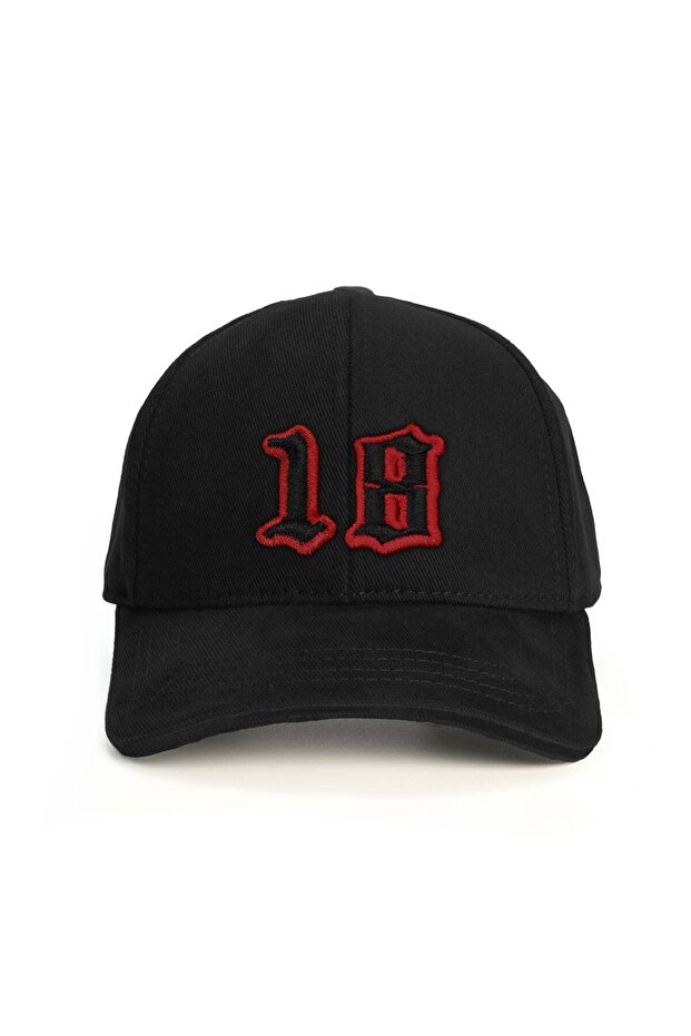 Number 18 Baseball Cap - 1