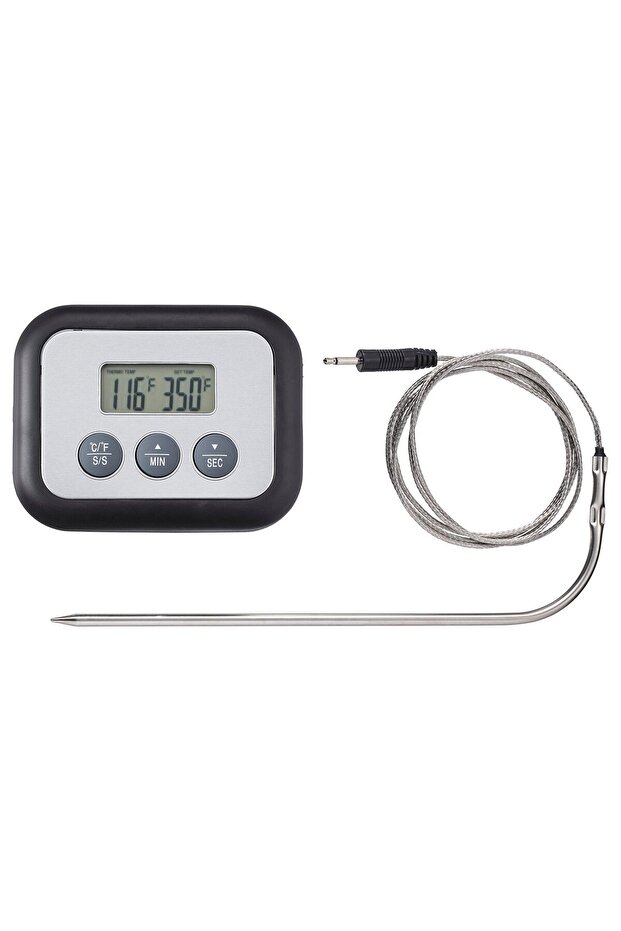 FANTAST Meat thermometer/timer, digital black