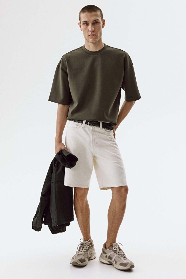 Oversized Fit Scuba T-shirt