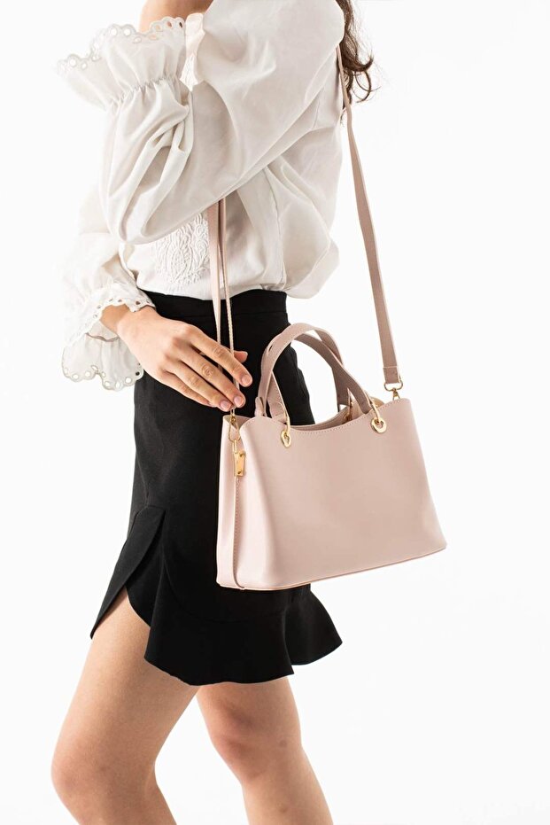 Women's Simple Design Stylish and Classic Adjustable Hand and Shoulder Bag (Length 18 Width 24)