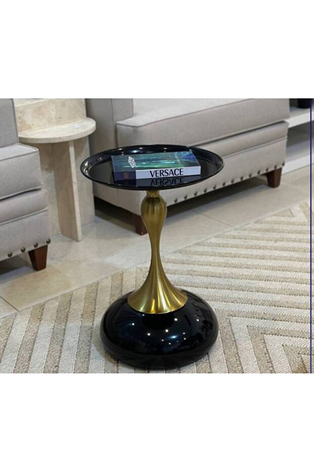 Classic Black Side Table