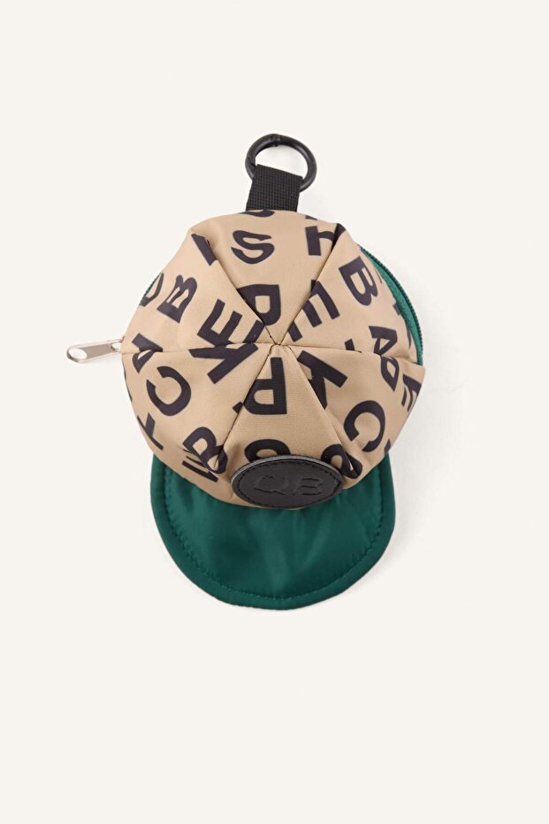 Women's Hat Patterned Keychain H8756Axns
