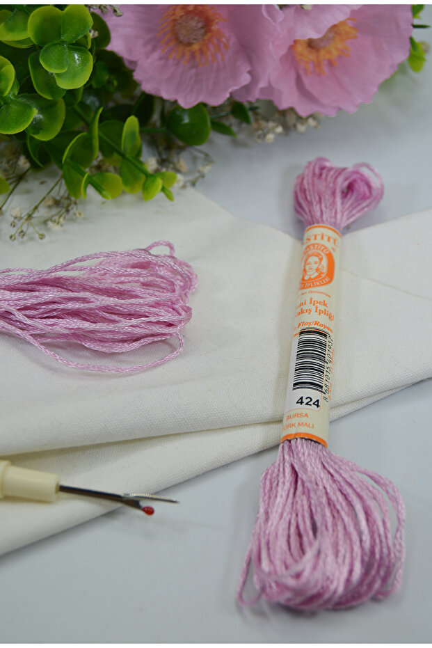 Hand Embroidery Silk, Laundry Silk, Rayon, Shiny Silk Texture, Colorfast