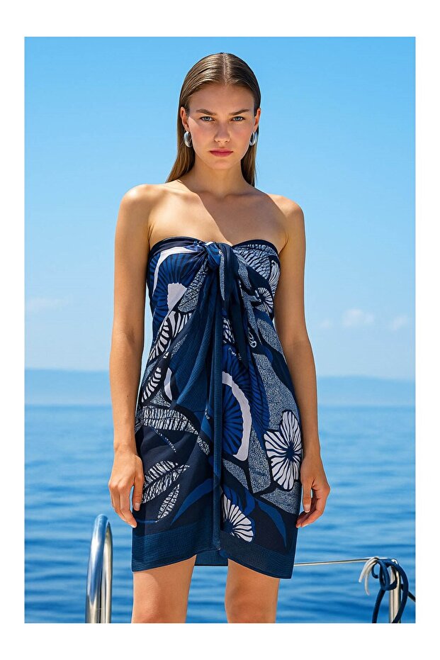 Debra Patterned Pareo - 1